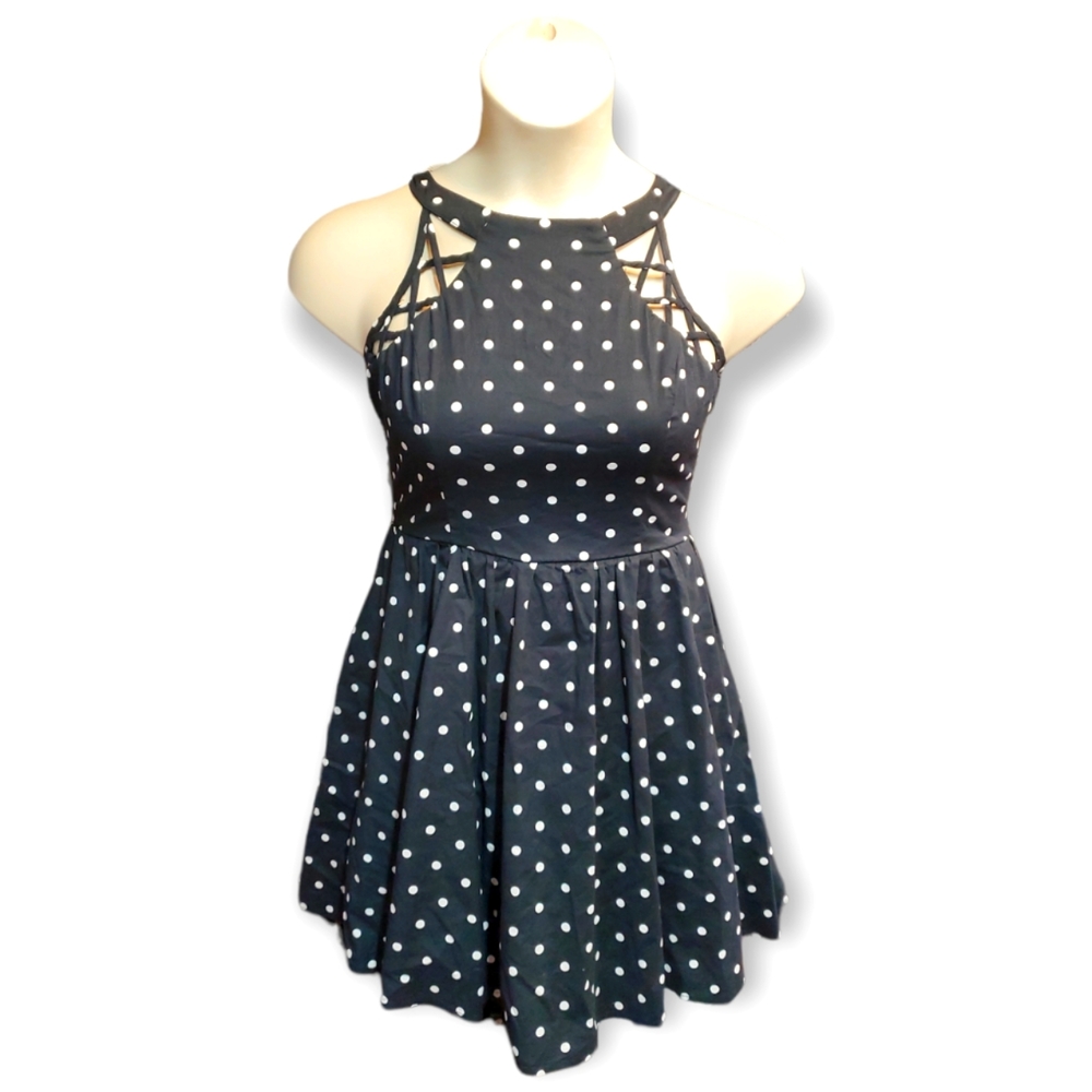 Charlotte Russe Polkadot Dress  Buy One Get One Equal or Lesser Value